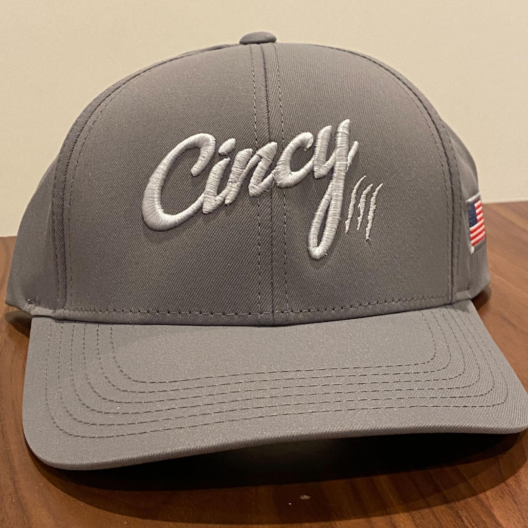 Mid-Crown Cincy Hat - Grey