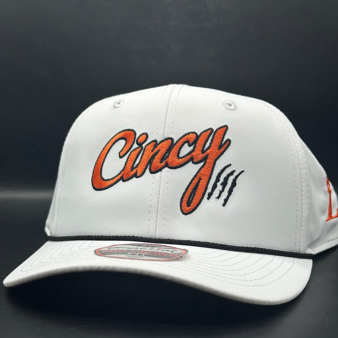 Loveland - White Mid-Crown Rope Hat
