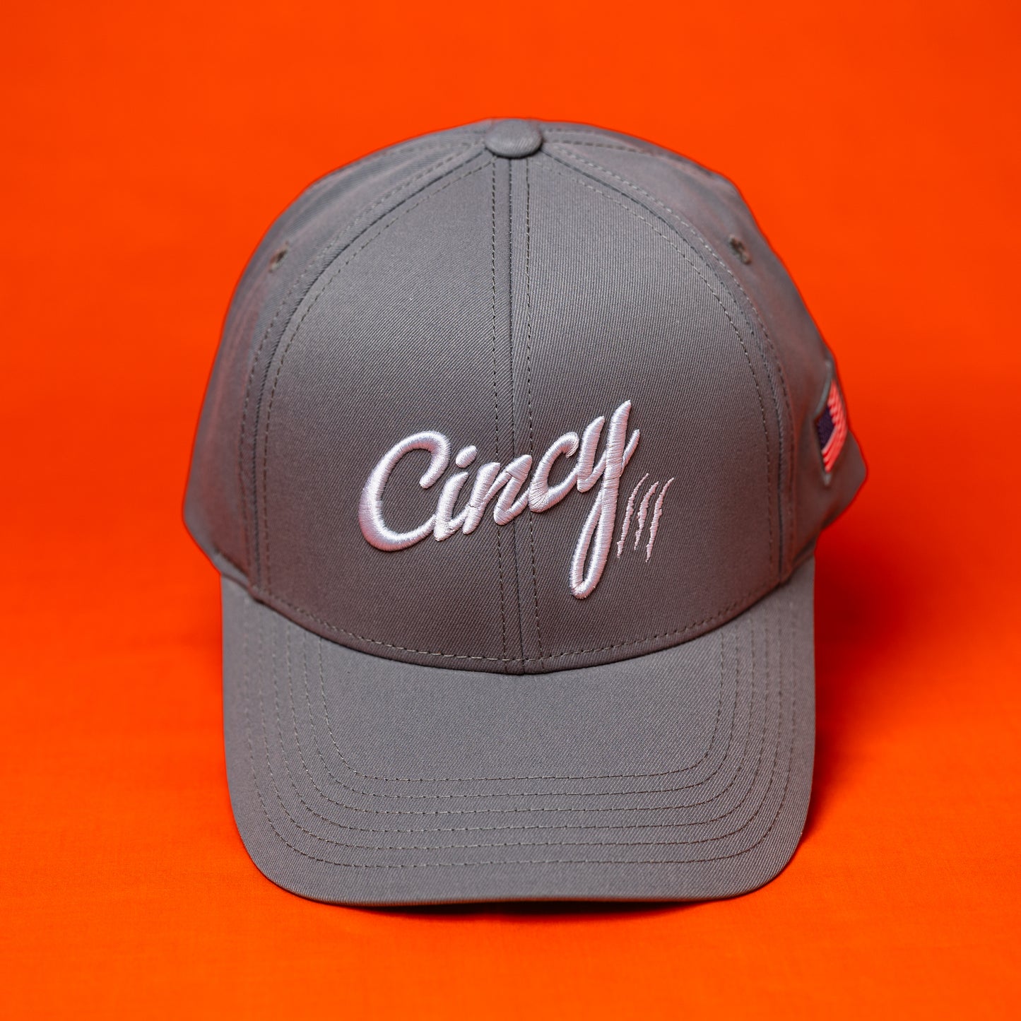 Mid-Crown Cincy Hat - Grey