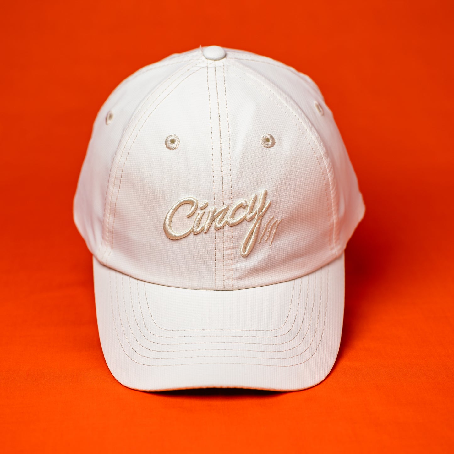 Lightweight Performance Cincy Hat - Cream on Cream
