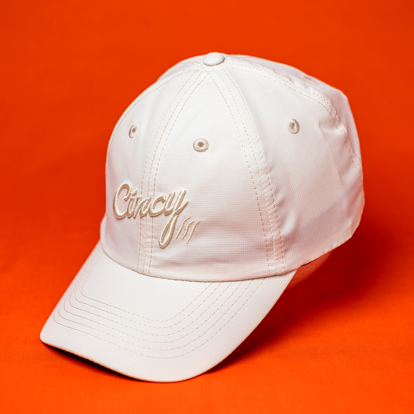 Lightweight Performance Cincy Hat - Cream on Cream