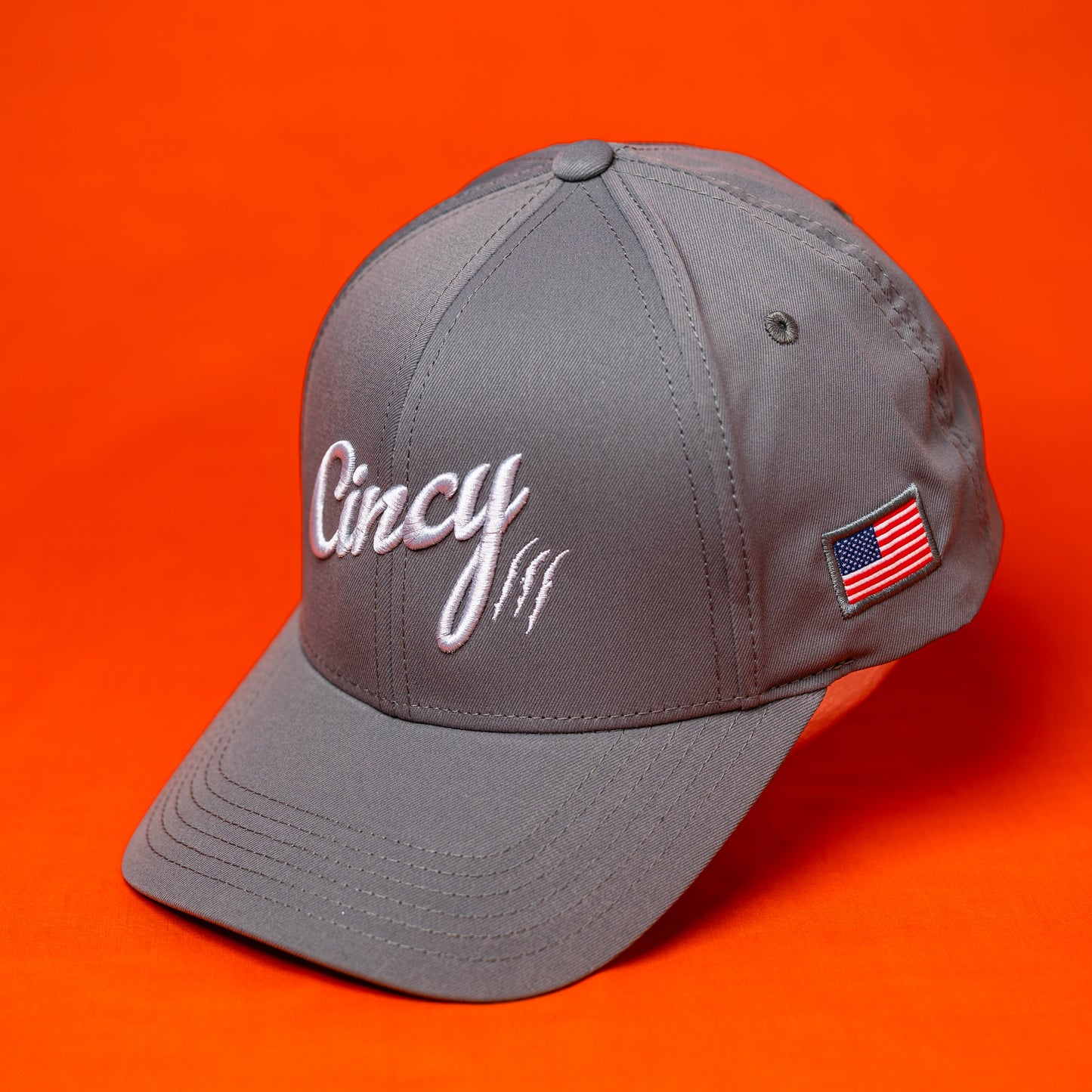 Mid-Crown Cincy Hat - Grey