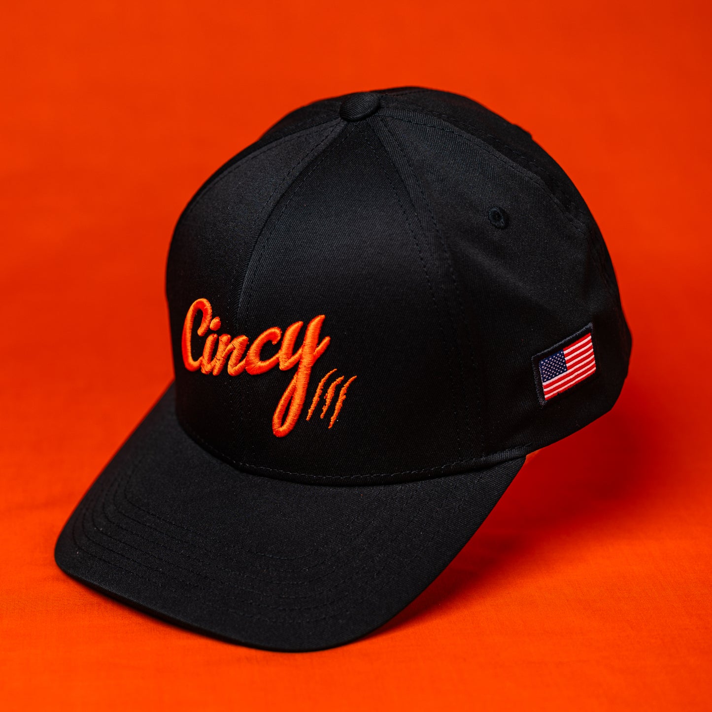 Mid-Crown Cincy Hat - Black