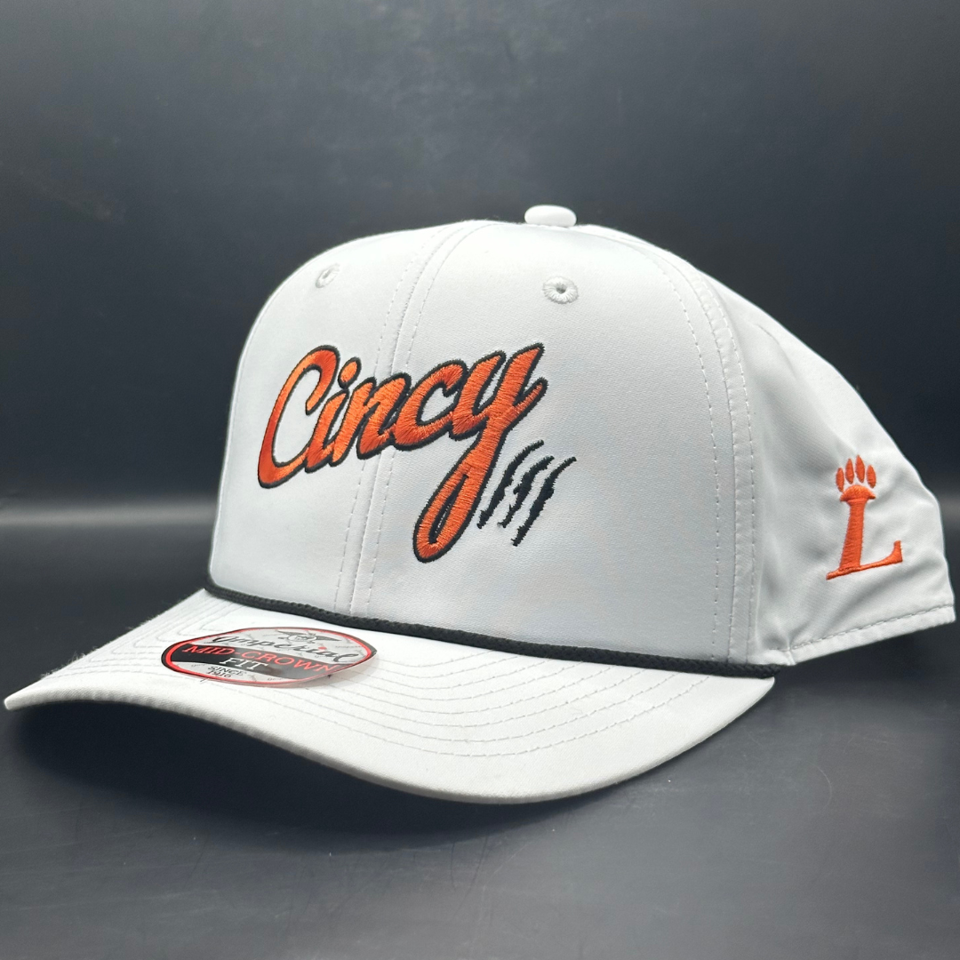 Loveland - White Mid-Crown Rope Hat