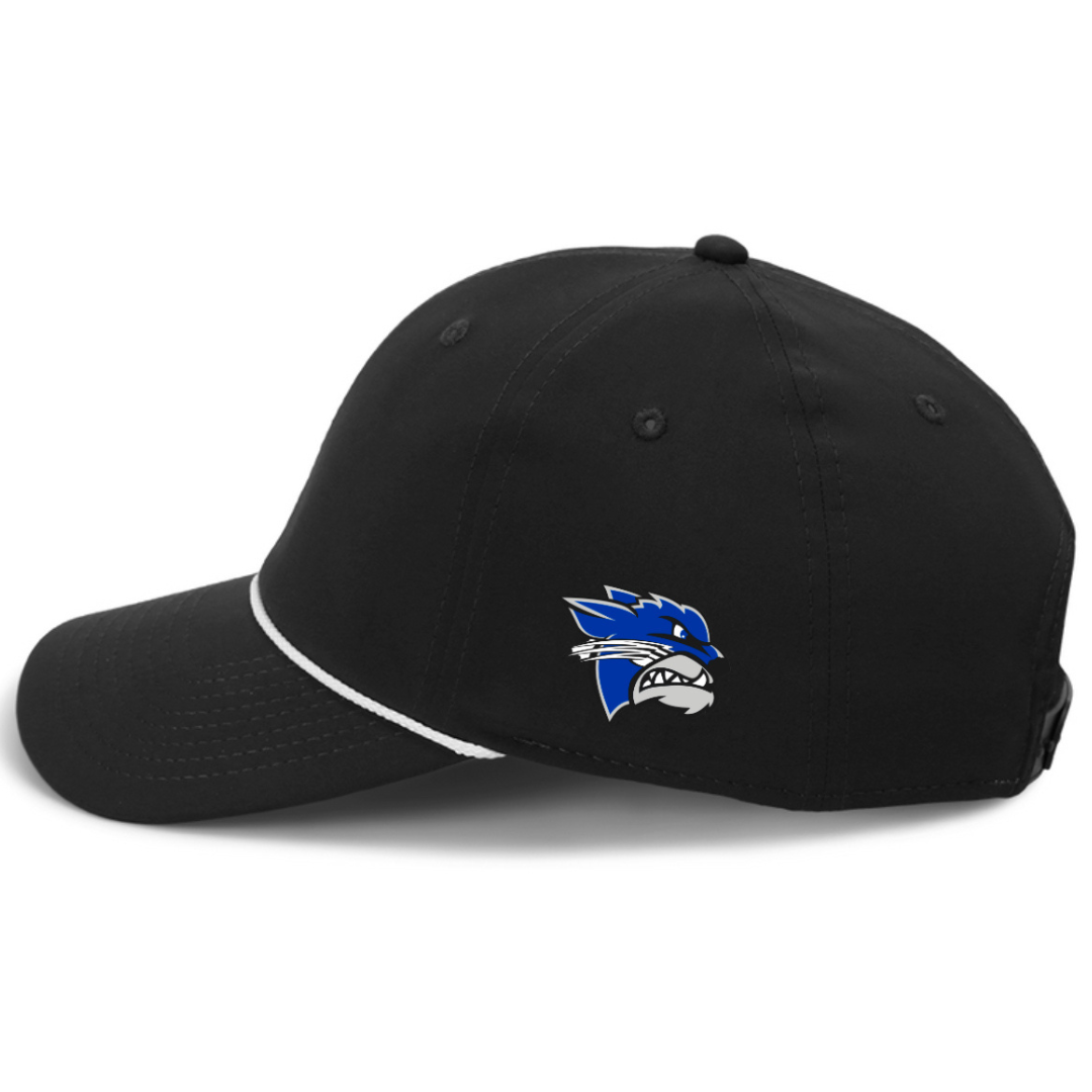 Walton Verona - Black Adult Rope Hat - Eclipse Logo