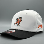 The Gridiron Tiger - Mid-Crown Rope Hat - Two Tone