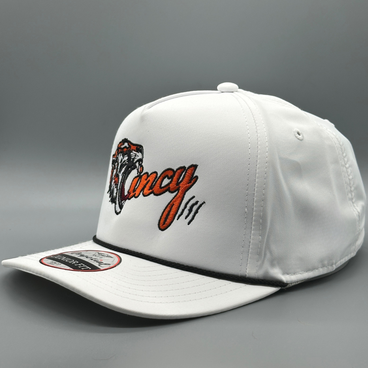 YOUTH - Roaring Tiger Cincy - 5 Panel Rope Hat - White