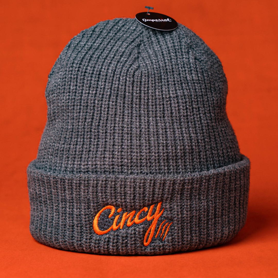 Cincy Beanie - Grey Knit