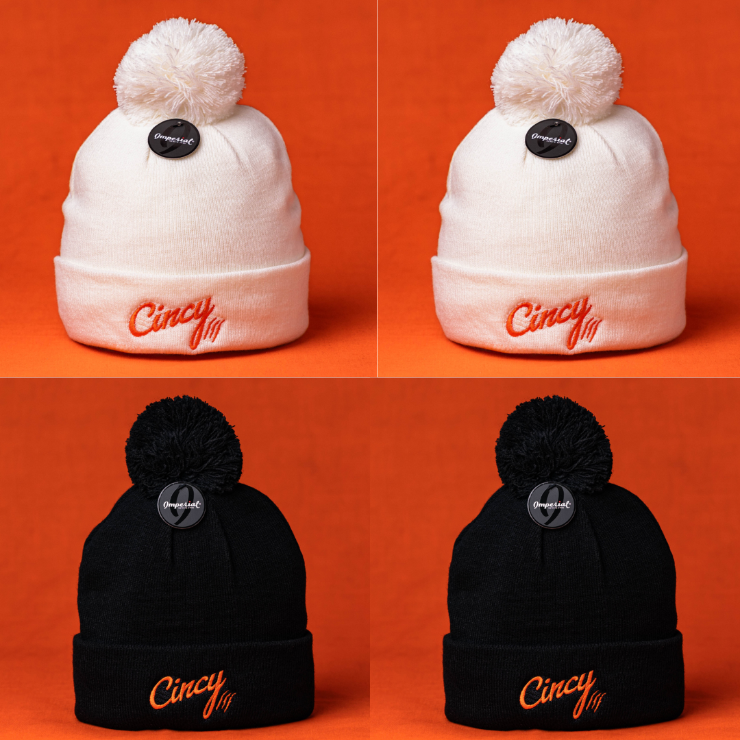 Cincy Beanie - Pom 4 Pack