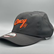 XL Performance Hat - Black w/ Orange Logo