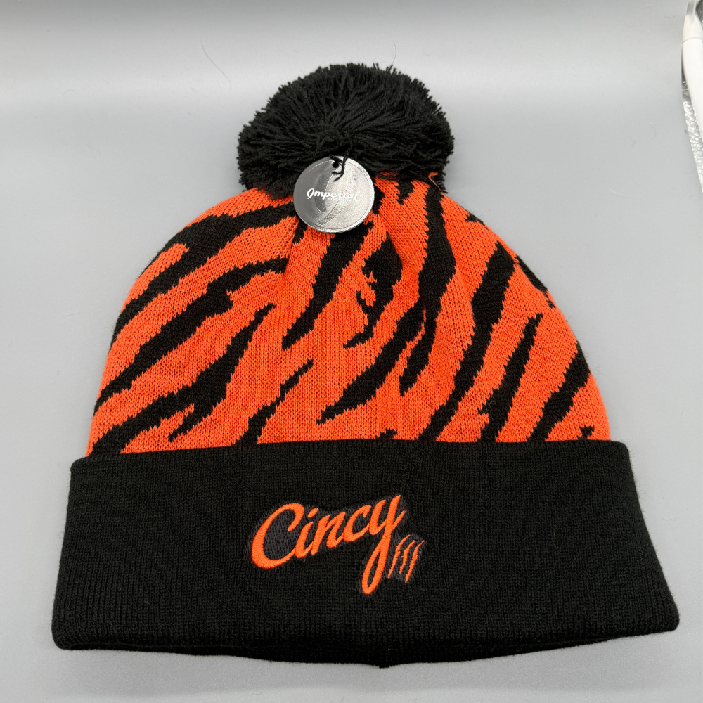 Tiger Slash Cincy Beanie
