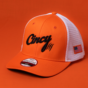 Mesh Back Hat - Orange