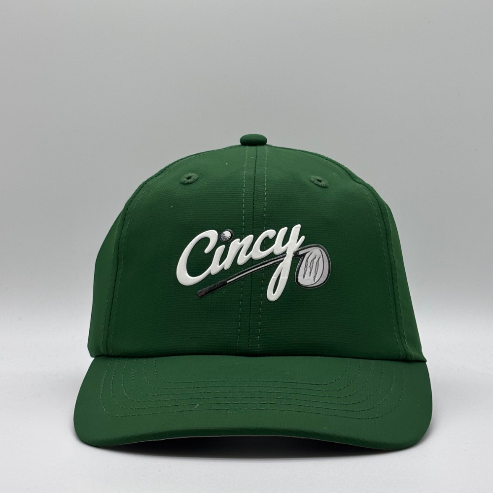 Cincy Golf Logo - Lightweight Performance - Green
