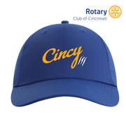 [PRE-ORDER] Rotary Club of Cincinnati - Lightweight Performance Cap - Cobalt