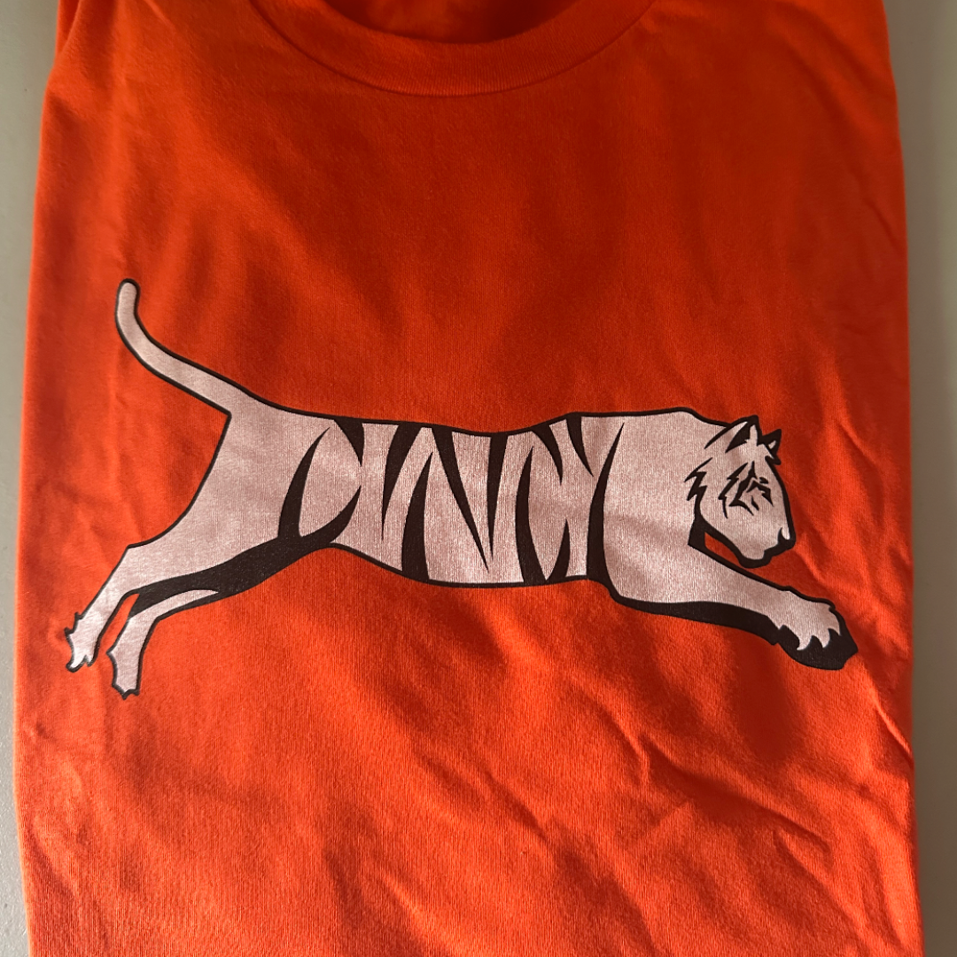 ORANGE Jumping Cincy Tiger by Hollis Strunk