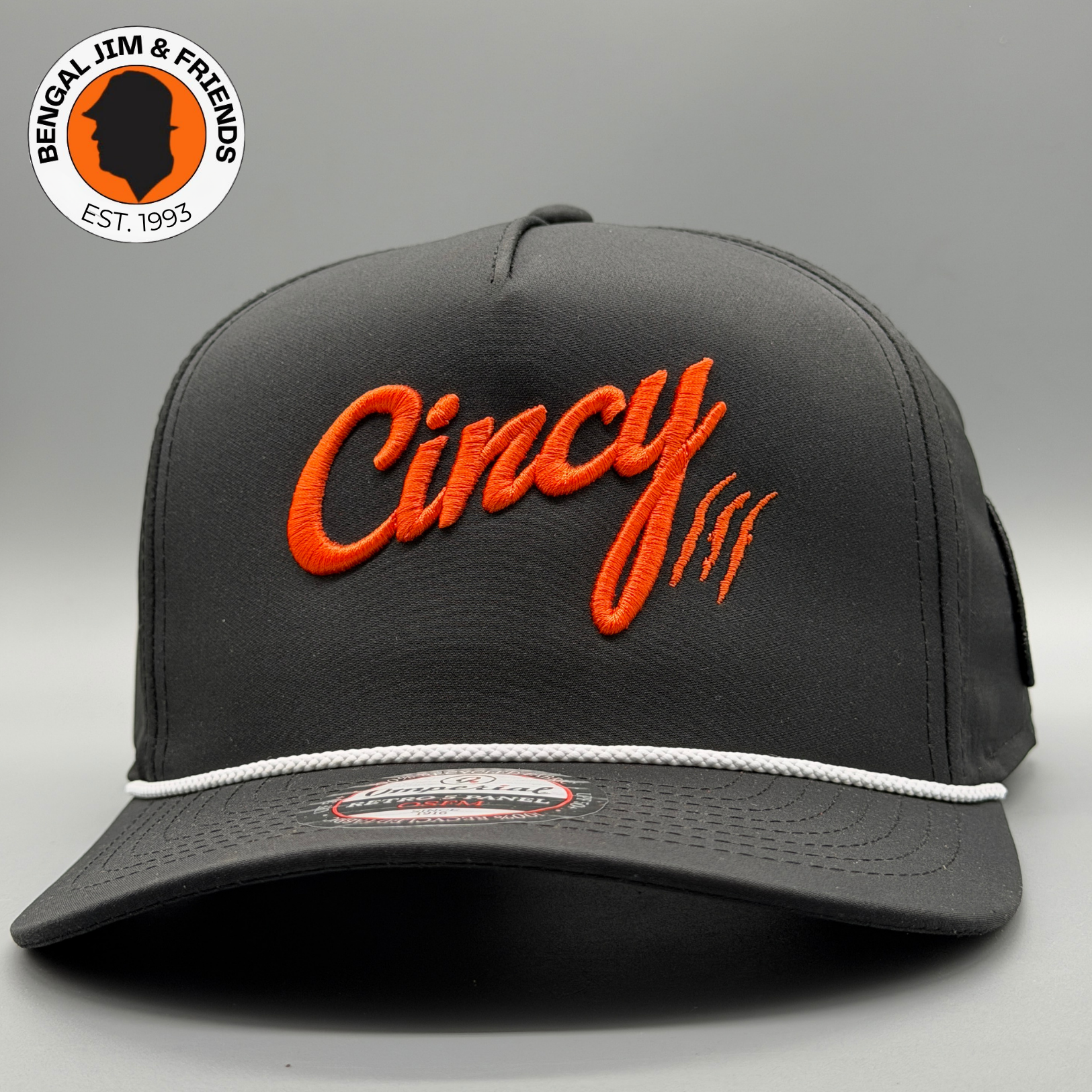 Bengal Jim & Friends Collab OG 5 Panel Black - Front