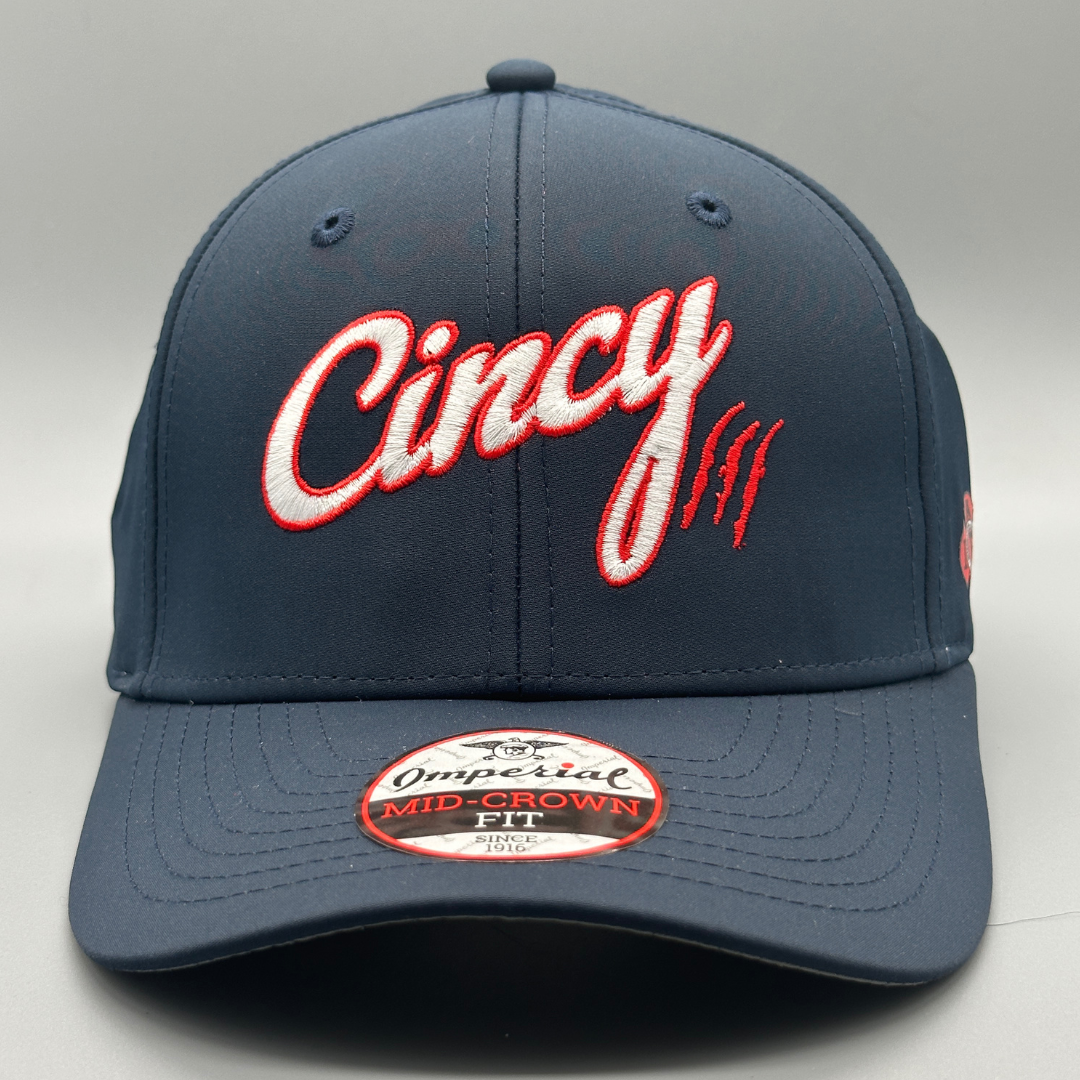 [PRE-ORDER] Cincinnati Fire Department Collab - Mid-Crown Ballcap - NAVY