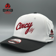 Cincy Fight Night Collab - Two Tone Mid-Crown Rope Hat