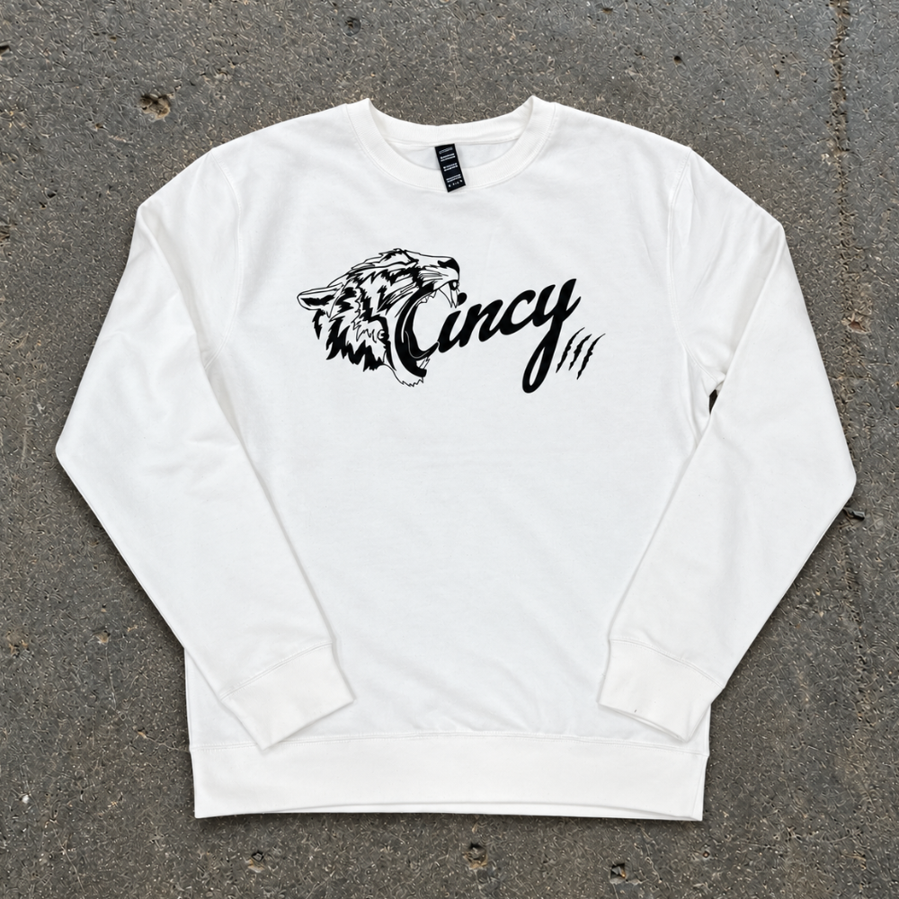 The Casual Crew - White Roaring Tiger (Ships in 1-2 Weeks)