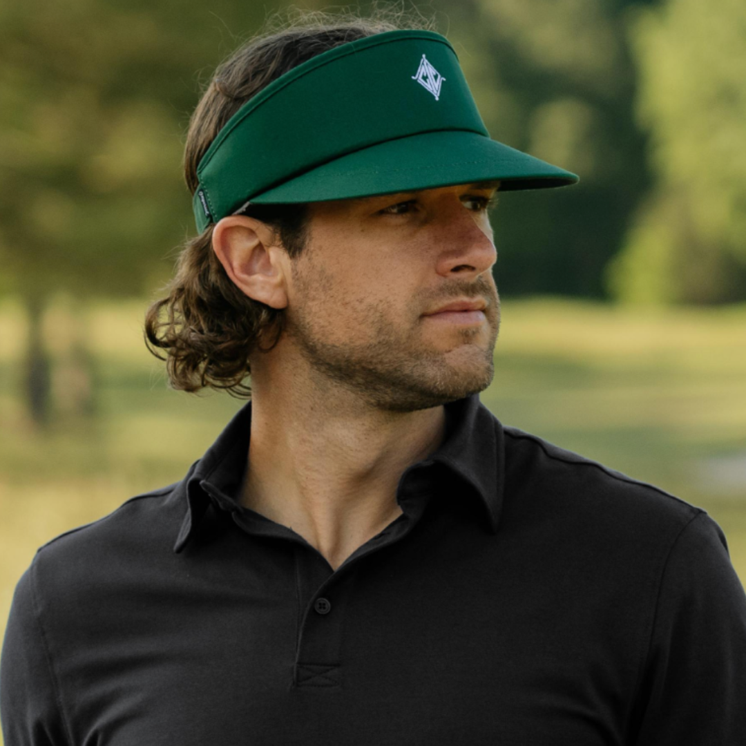 The Tour Visor - White w/ Black