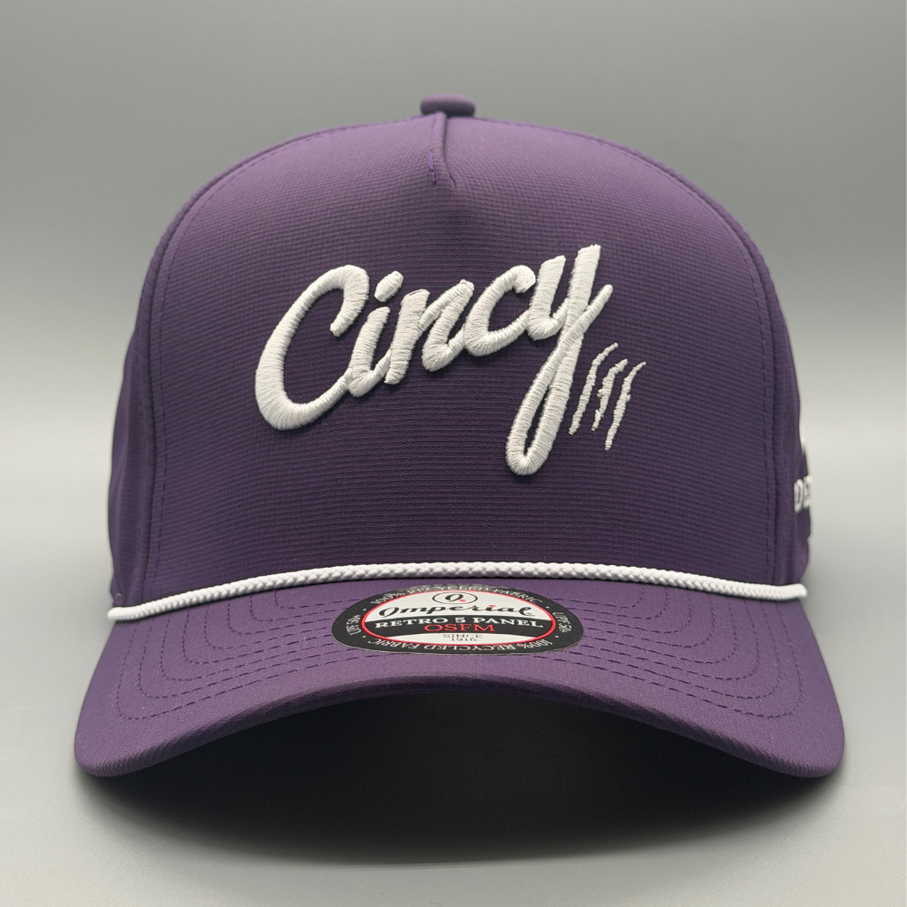 Elder Panthers - Purple 5 Panel Rope Hat