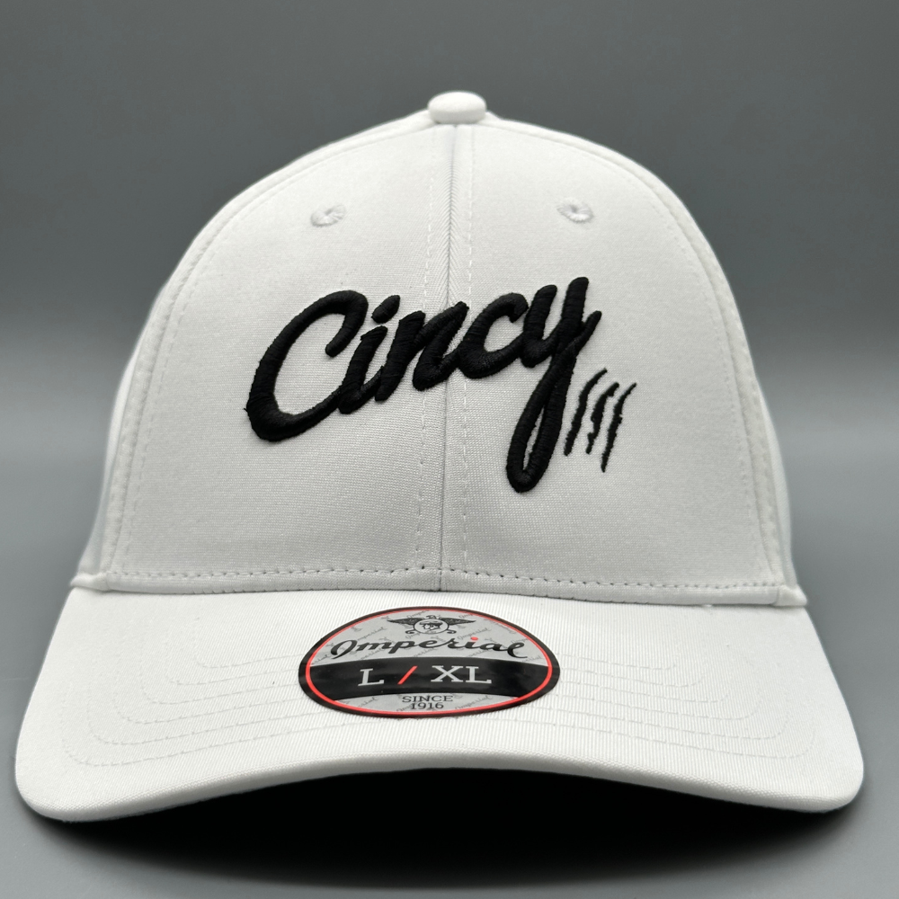 Flex Fit - White w/ Black Logo