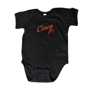 Cincy Onesie - Black - 12 month