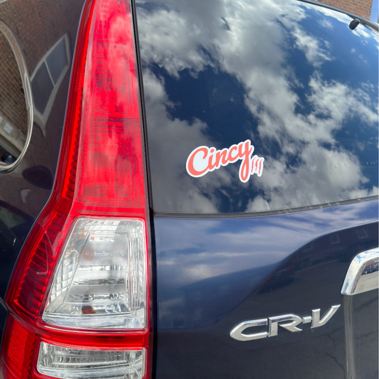 Car Decal - Cincy Logo