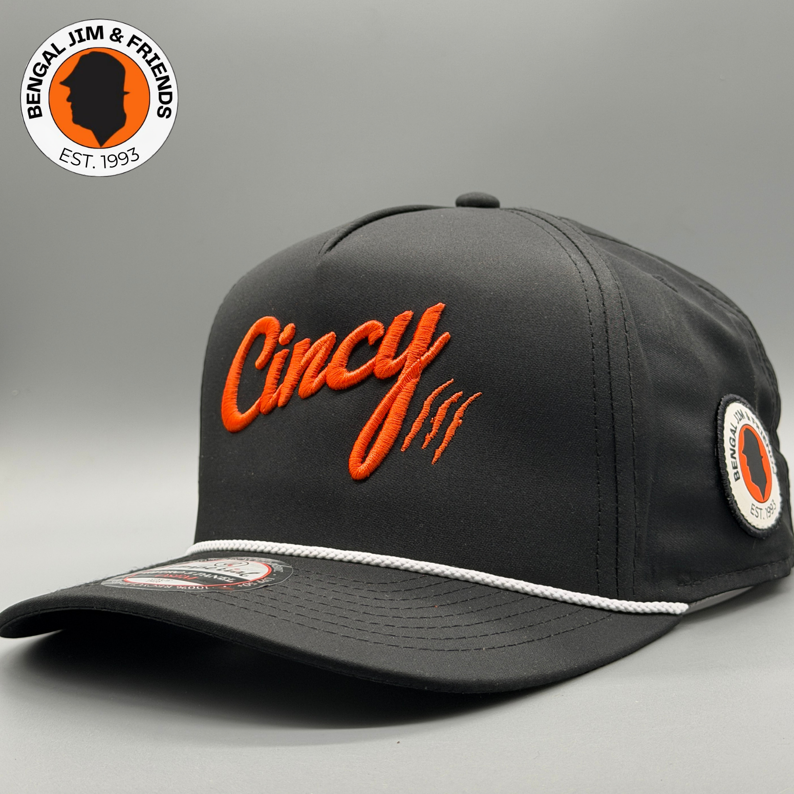 Bengal Jim & Friends Collab OG 5 Panel Black - Side