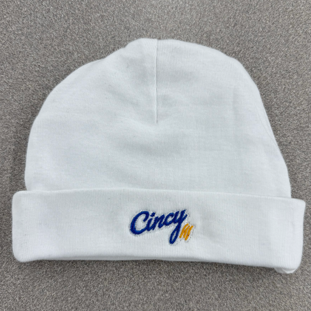[PRE-ORDER] Christ Hospital - Newborn Beanie - WHITE