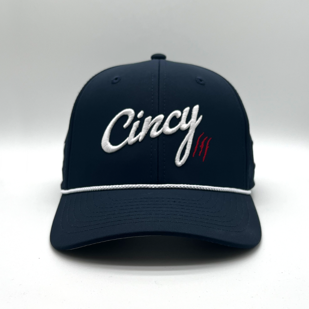 [PRE-ORDER] Cincinnati Athletic Club - Navy Mid-Crown Rope Hat