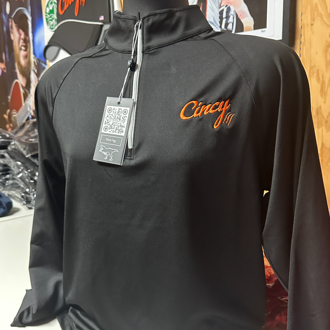 The Cincy Golf QZ - Hunna Shirts Collab - BLACK