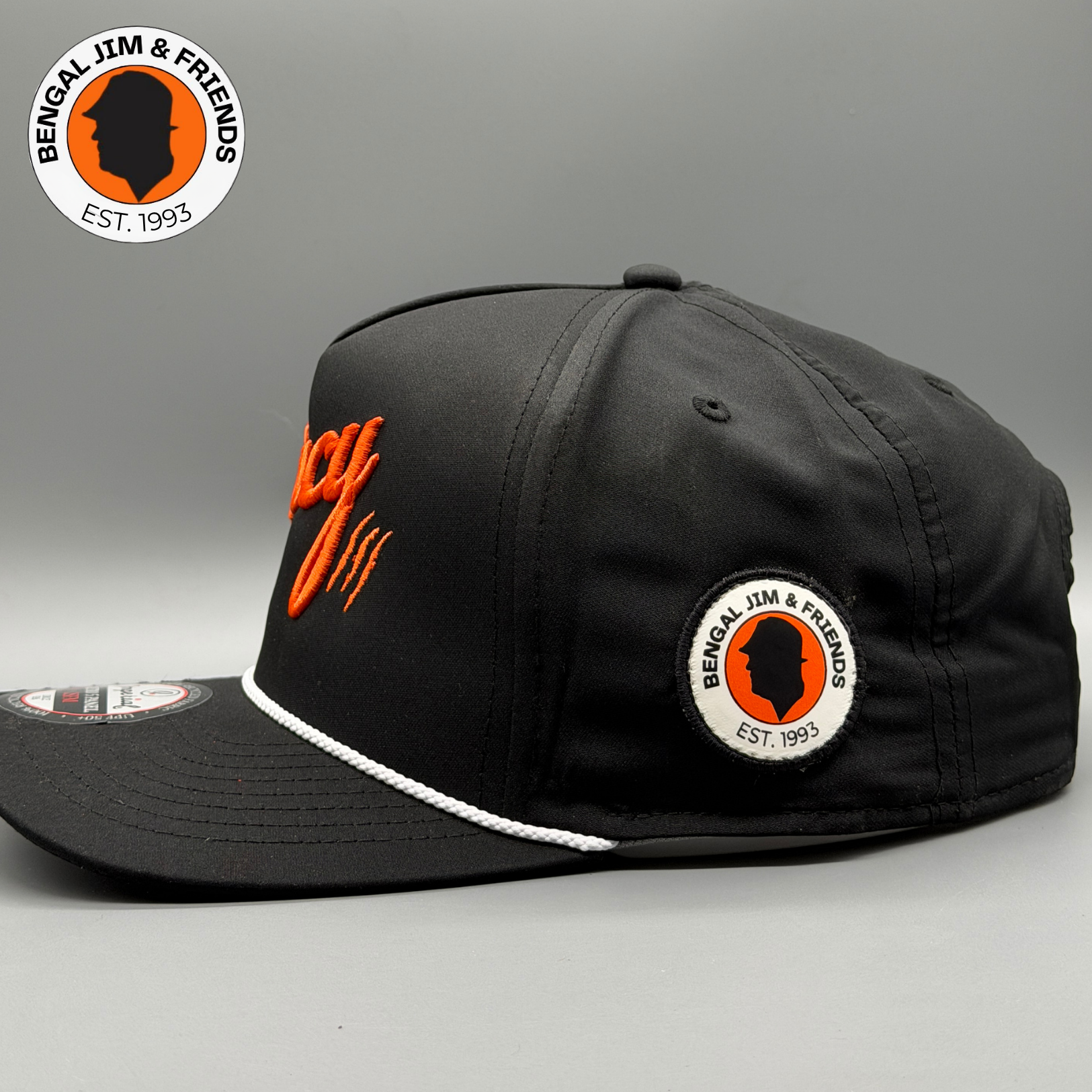 Bengal Jim & Friends Collab OG 5 Panel Black - Back