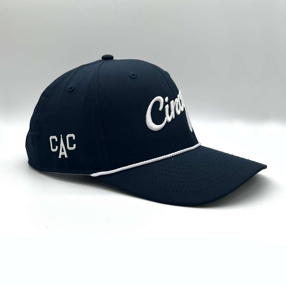 [PRE-ORDER] Cincinnati Athletic Club - Navy Mid-Crown Rope Hat