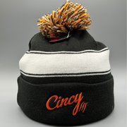 The Varsity Beanie - Orange Logo