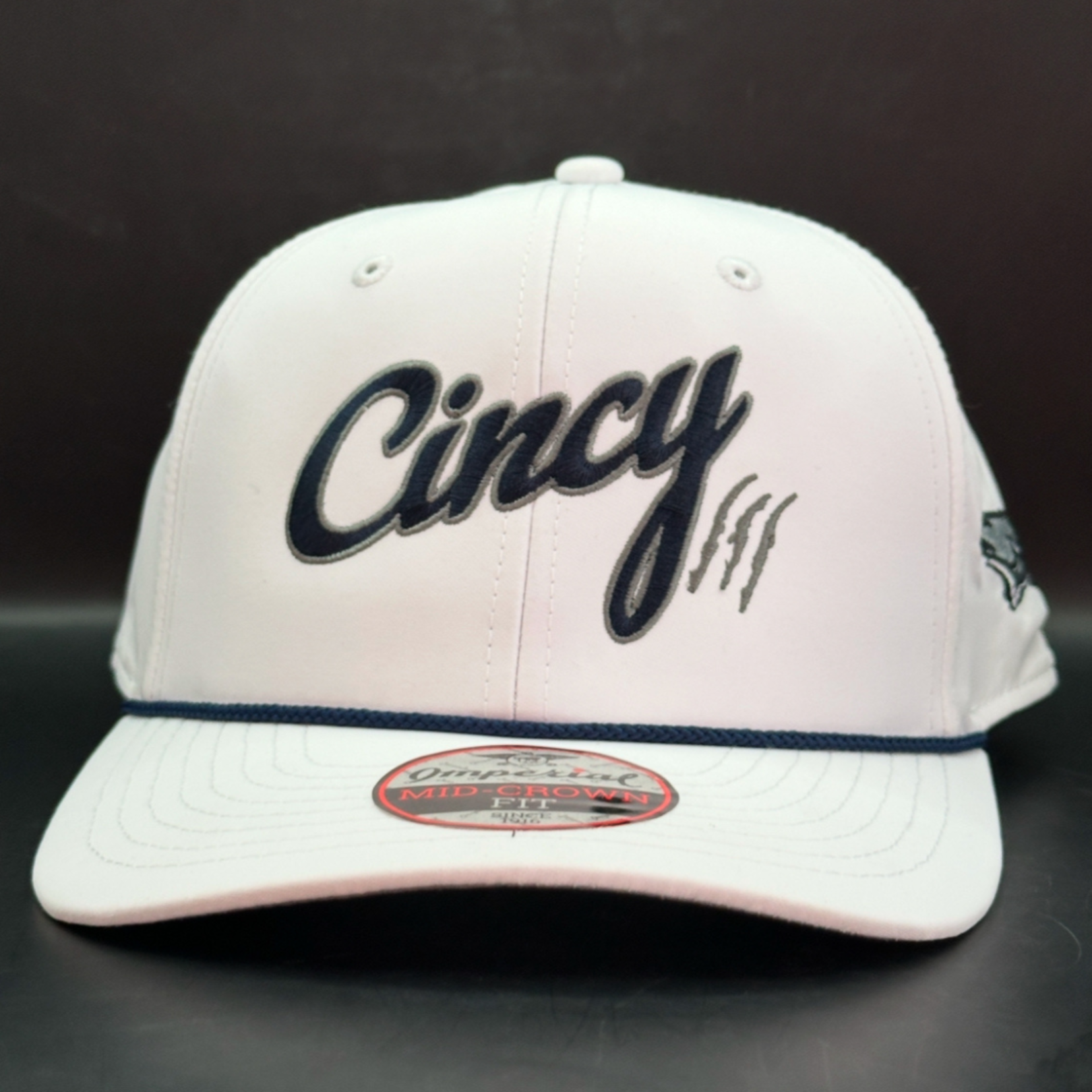 [PRE-ORDER] Saint Margaret of York - White Mid-Crown Rope Hat