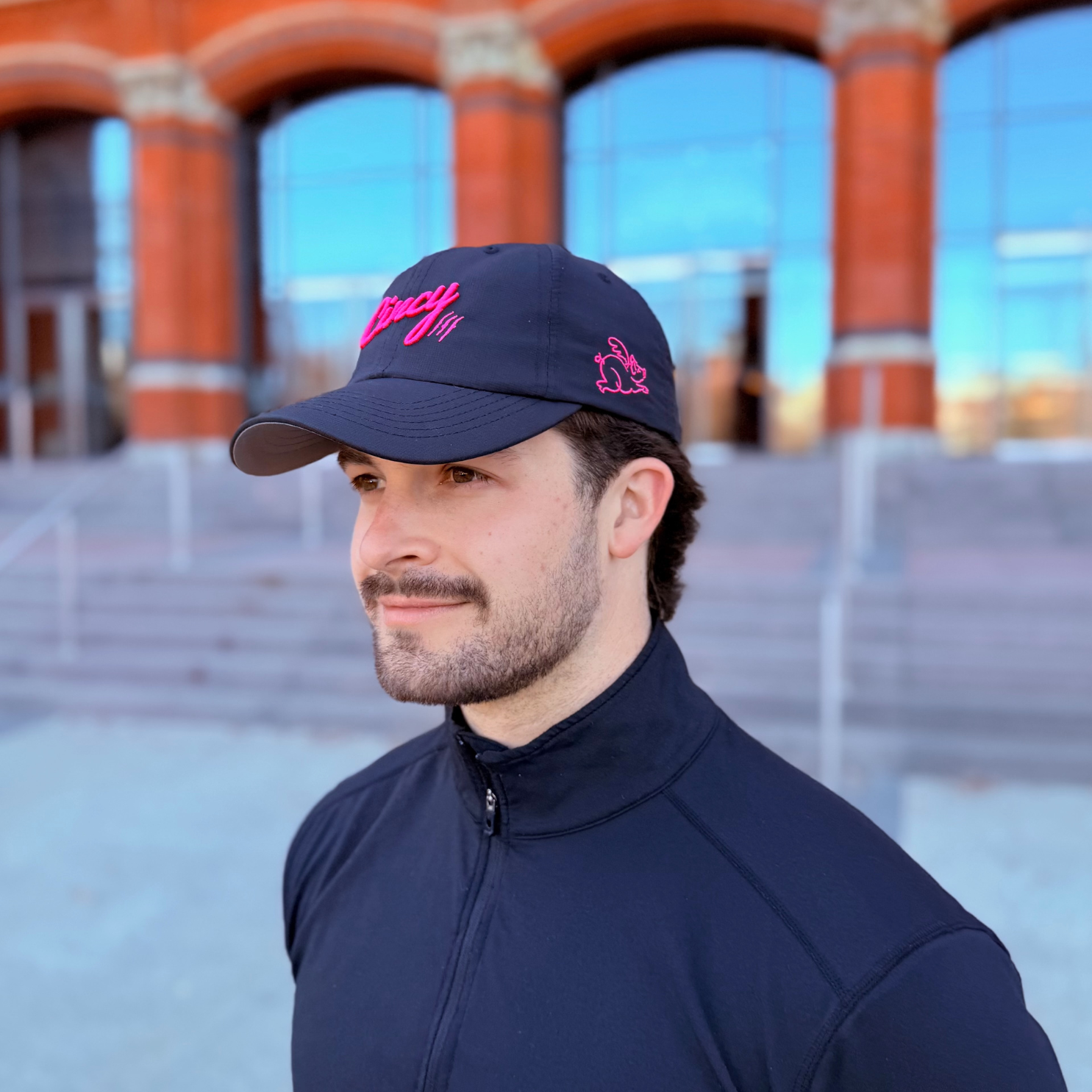 [PRE-ORDER] The Flying Pig Collab - Black Lightweight Performance Hat