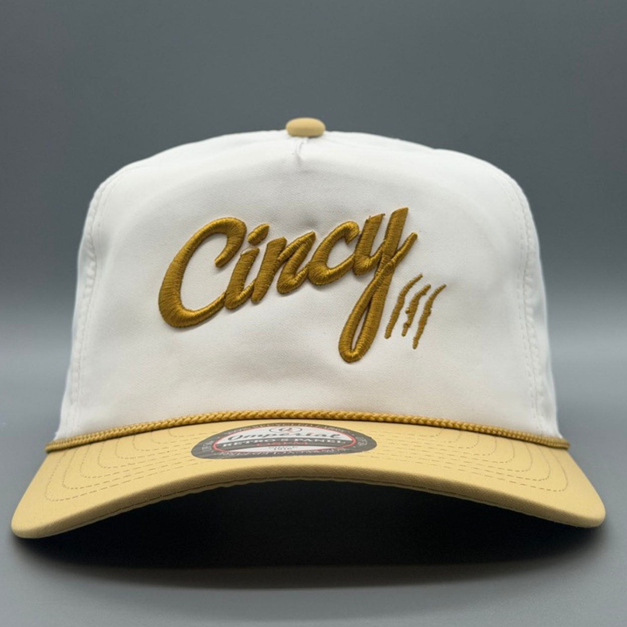 The Soft Rope Hat - White Gold Two Tone