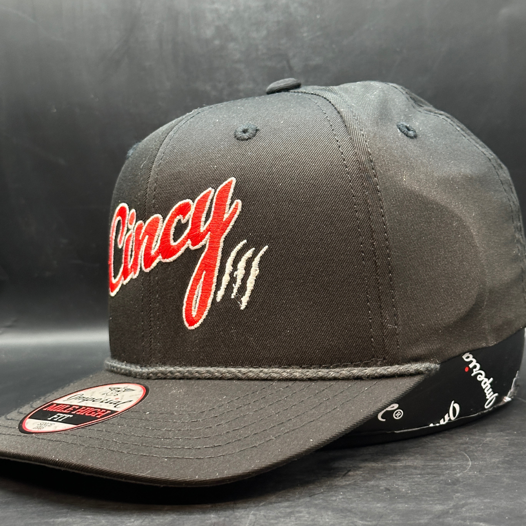 Baseball Series - Black Mile High Fit