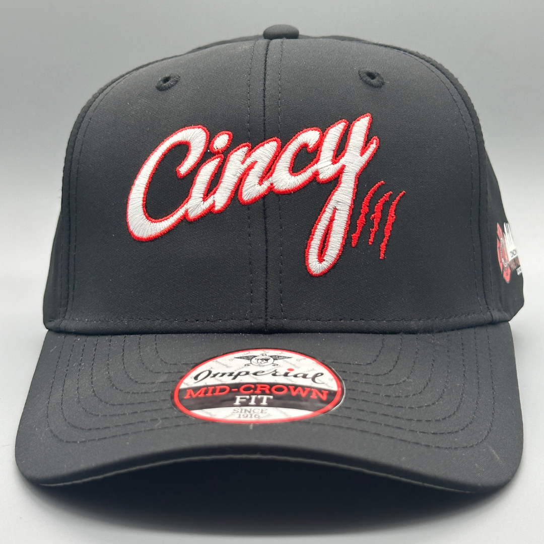 [PRE-ORDER] Cincinnati Fire Department Collab - Mid-Crown Ballcap - BLACK