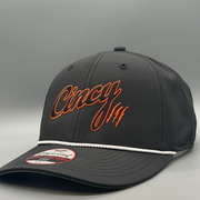 The Eclipse - Mid-Crown Airflow - Black and Orange