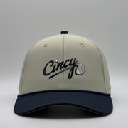 Cincy Golf Logo - Mid-Crown Rope - Putty Navy