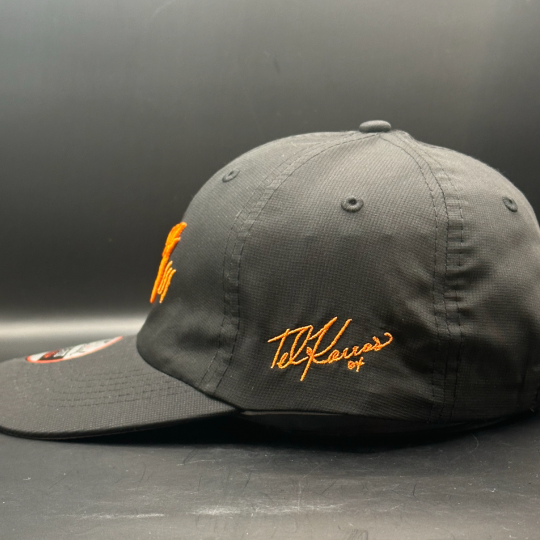 Autograph Collection - Dad Hat - Black w/ Orange Logo