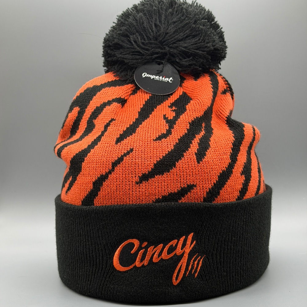 Tiger Slash Cincy Beanie