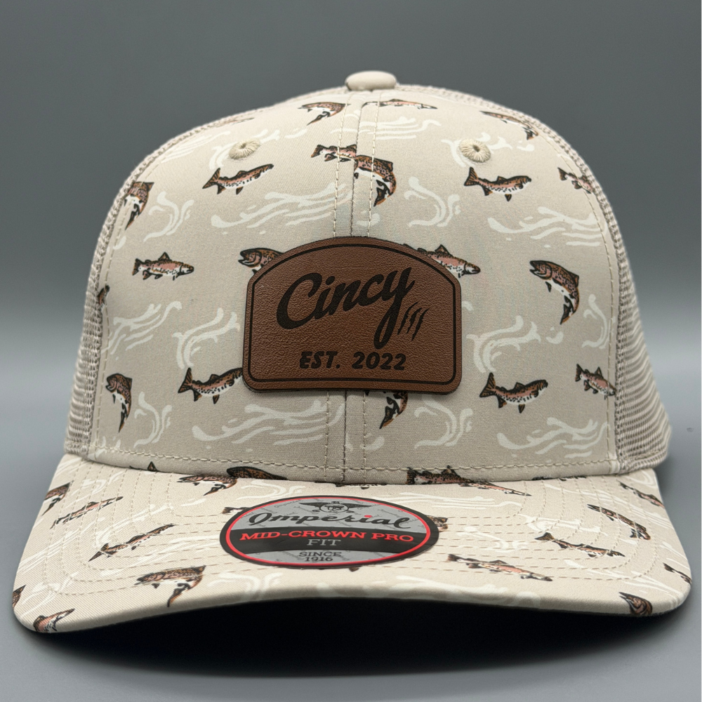 The Trout Hat - Leather Patch