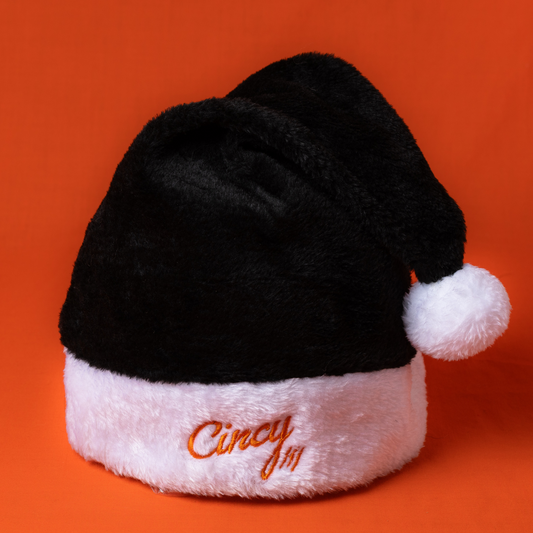 Cincy Santa Hat - Black