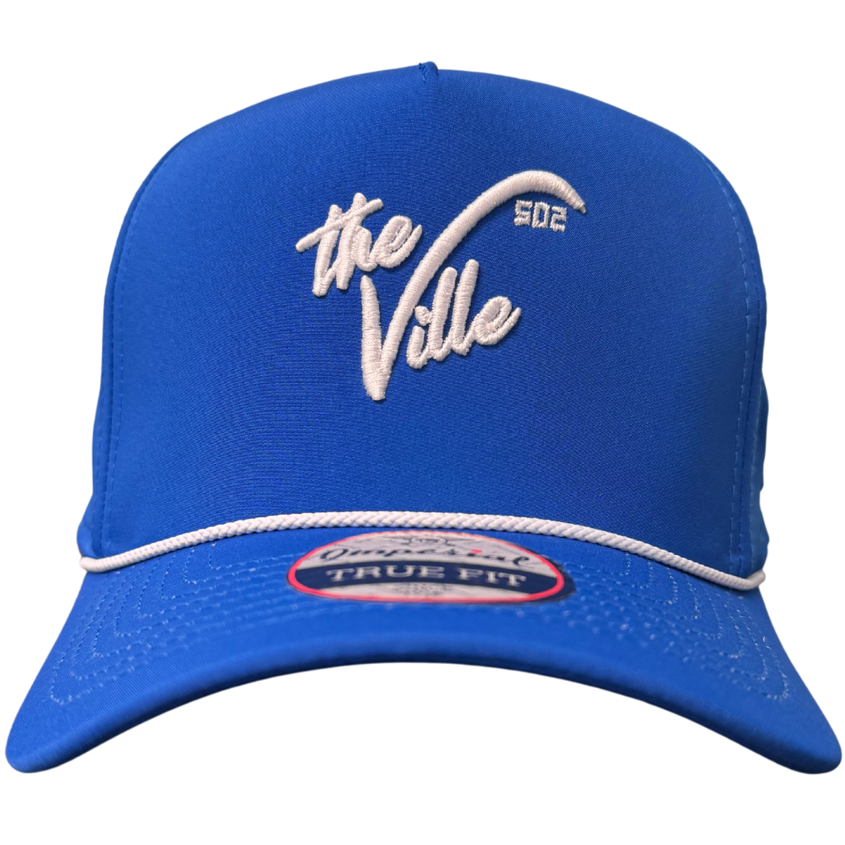 The Louisville Hat - 5 Panel Rope Hat - BLUE