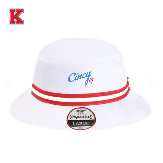 [PRE-ORDER] Kings Local - White Bucket Hat