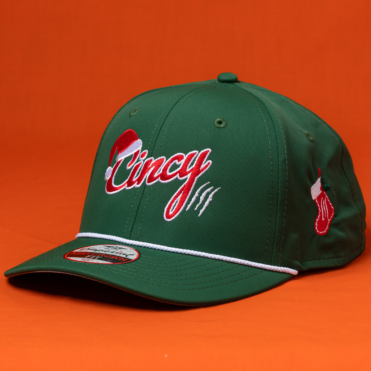 Christmas Hat - Mid-Crown Green