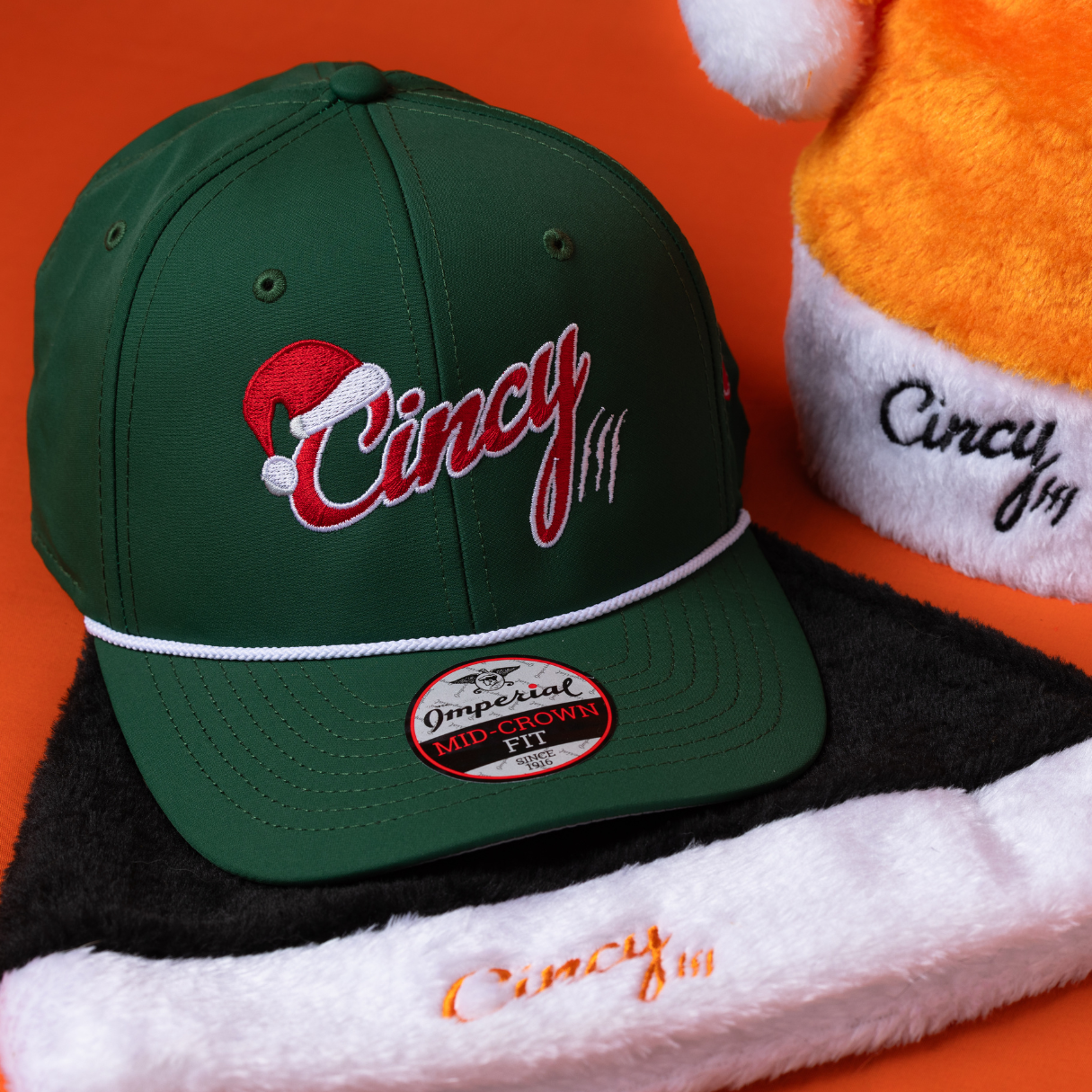 Christmas Hat - Mid-Crown Green